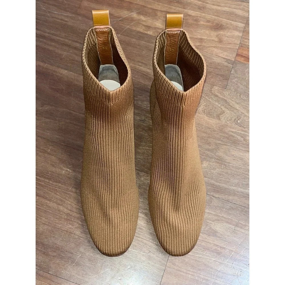 Everlane Toffee The Glove Knit Booties - Picture 4 of 14
